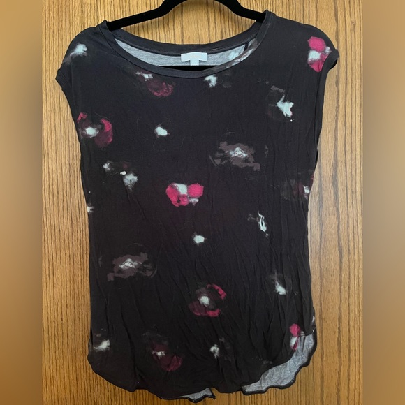 WILFRED Anvers Tshirt- Grey with Flowers - Picture 3 of 4